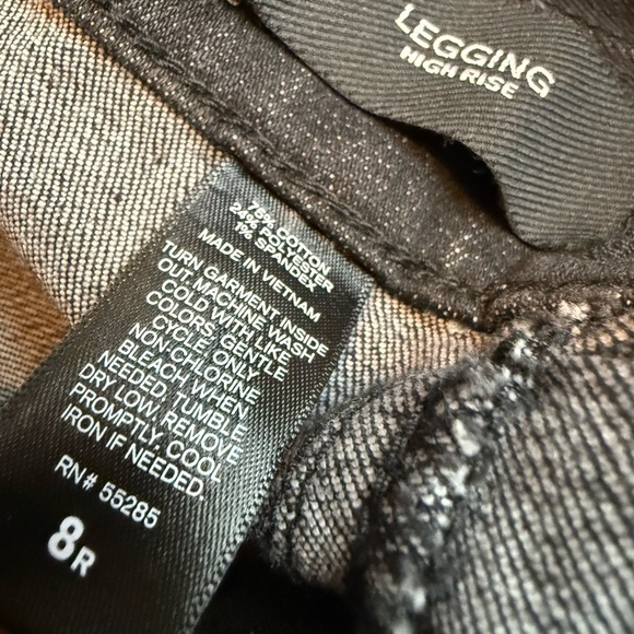 NWOT Express Criss Cross Skinny Jean Legging - Picture 4 of 4